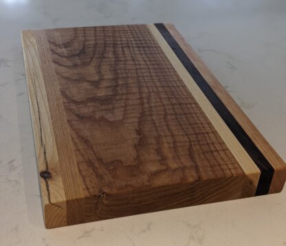 Curly Oak Cutting Board