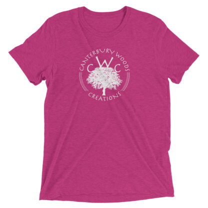 Short Sleeve T-shirt - Large White Logo, Front - Image 10