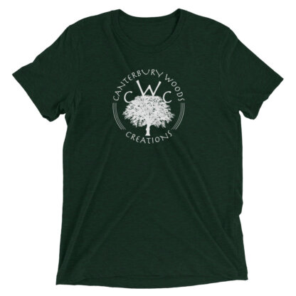 Short Sleeve T-shirt - Large White Logo, Front - Image 3