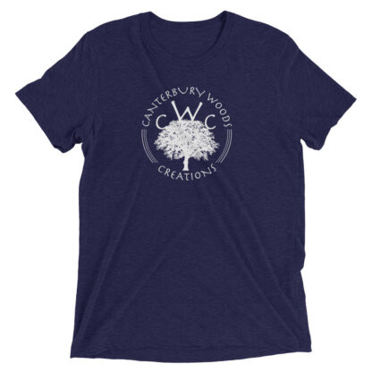Short Sleeve T-shirt - Large White Logo, Front - Image 4