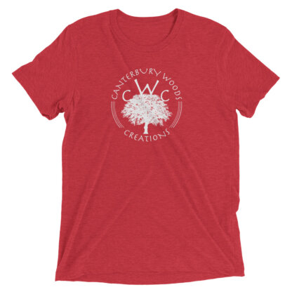 Short Sleeve T-shirt - Large White Logo, Front - Image 8