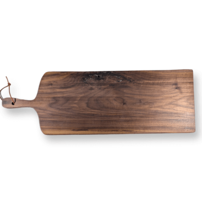 Black Walnut Charcuterie Board with Handle (CB5) - Image 3