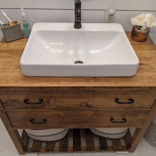 Maple Vanity