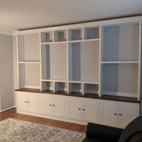 Maple Built-In Cabinets