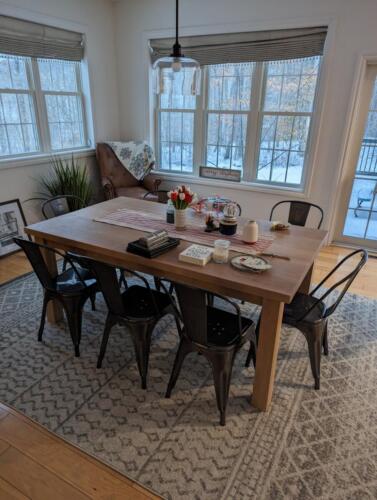 White Oak Dining Table