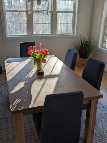 White Oak Dining Table